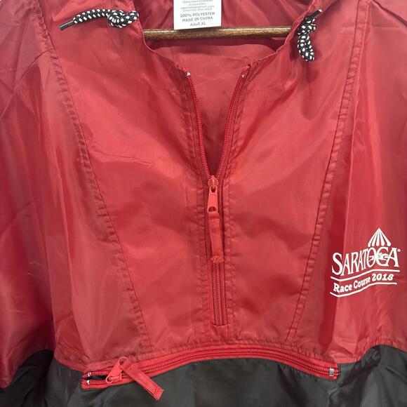 NEW Saratoga Race Track Pullover Windbreaker -Adult L  2018 Stadium Give Away - Picture 5 of 10